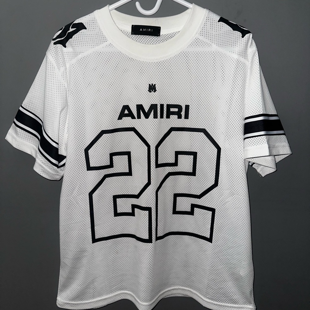 AMIRI White and Black Men's Shirt